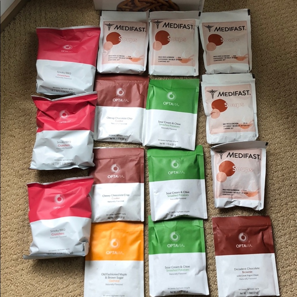15 packets of Optavia / Medifast Food